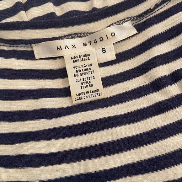 Max Studio Striped Maxi Dress S - Picture 4 of 4